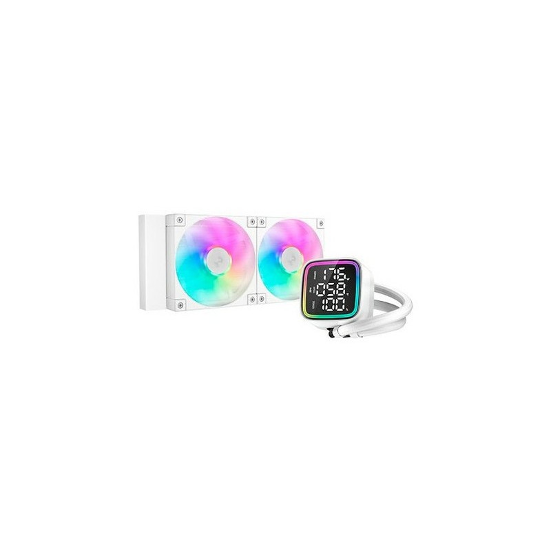 DeepCool LD240 Processore Raffreddatore di liquidi tutto in uno 12 cm Bianco 1 pz DeepCool LD240 Processore Raffreddatore di liquidi tutto in uno 12 cm Bianco 1 pz