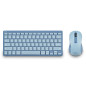 NGS FANTASY (QUERTY, ES) tastiera Mouse incluso Universale RF senza fili + Bluetooth QWERTY Spagnolo Blu NGS FANTASY (QUERTY, ES) tastiera Mouse incluso Universale RF senza fili + Bluetooth QWERTY Spagnolo Blu