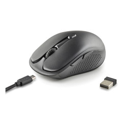 NGS EVO SPOOK mouse Casa Mano destra RF senza fili + Bluetooth 1600 DPI