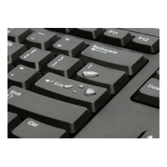 Kensington ValuKeyboard tastiera Ufficio USB QWERTY Spagnolo Nero