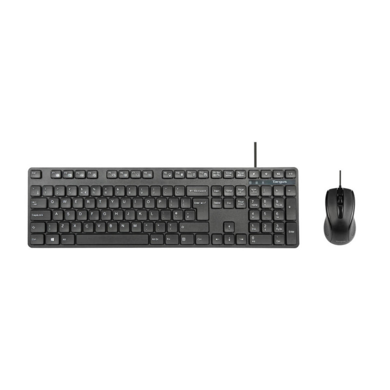 Targus AKM622ES tastiera Mouse incluso Universale USB QWERTY Spagnolo Nero Targus AKM622ES tastiera Mouse incluso Universale USB QWERTY Spagnolo Nero