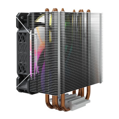 Savio SAVGCOVORTEXX2ARGB sistema di raffreddamento per computer Circuiti integrati Raffreddatore d'aria 12 cm Nero 1 pz