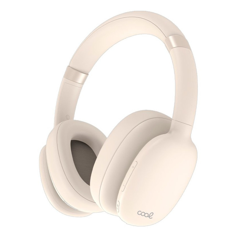 COOL Accesorios COOL Roller Auricolare Wireless A Padiglione Musica e Chiamate USB tipo-C Bluetooth Beige COOL Accesorios COOL Roller Auricolare Wireless A Padiglione Musica e Chiamate USB tipo-C Bluetooth Beige