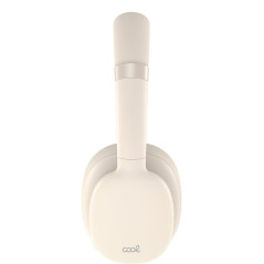 COOL Accesorios COOL Roller Auricolare Wireless A Padiglione Musica e Chiamate USB tipo-C Bluetooth Beige