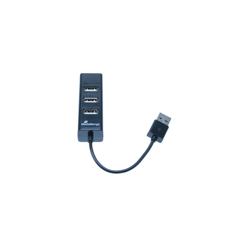 MediaRange MRCS502 hub di interfaccia 480 Mbit/s Nero MediaRange MRCS502 hub di interfaccia 480 Mbit/s Nero