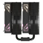 XYZ Thermax 6 DUO Processore Raffreddatore d'aria 12 cm Nero 1 pz XYZ Thermax 6 DUO Processore Raffreddatore d'aria 12 cm Nero 1 pz