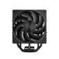 NOX Hummer H-400 Processore Raffreddatore d'aria 12 cm Nero