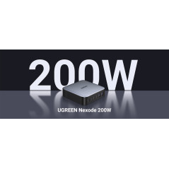 Ugreen Nexode Universale Nero, Grigio AC Ricarica rapida Interno