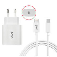COOL 8434847045658 Caricabatterie per dispositivi mobili Smartphone, Tablet Bianco AC Ricarica rapida Interno