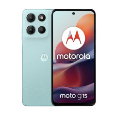 Motorola moto g15 17,1 cm (6.72") Doppia SIM Android 15 4G USB tipo-C 8 GB 128 GB 5200 mAh Azzurro