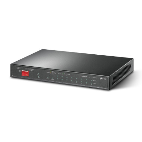 TP-Link TL-SG1210MP switch di rete Non gestito Gigabit Ethernet (10/100/1000) Supporto Power over Ethernet (PoE) Nero