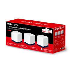 Mercusys Halo H50G (3-pack) Dual-band (2.4 GHz 5 GHz) Wi-Fi 5 (802.11ac) Bianco Interno
