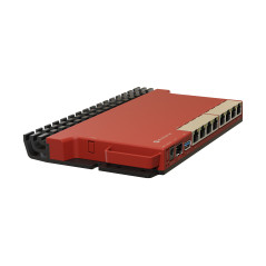Mikrotik L009UiGS-RM router cablato 2.5 Gigabit Ethernet, Gigabit Ethernet Rosso