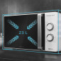 Cecotec 01546 forno a microonde Bianco Solo microonde Superficie piana 23 L 700 W Cecotec 01546 forno a microonde Bianco Solo microonde Superficie piana 23 L 700 W