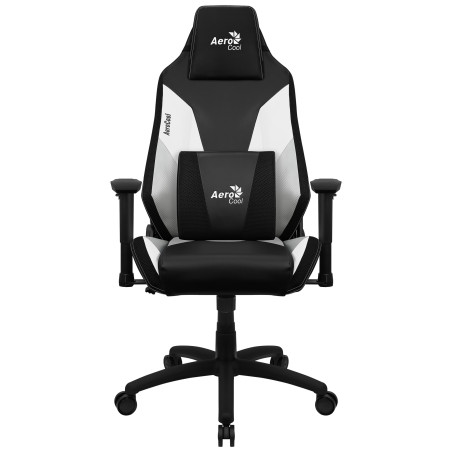 Aerocool Admiral Sedia per gaming universale Seduta imbottita Nero, Grigio, Bianco