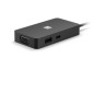 Microsoft 1E4-00003 replicatore di porte e docking station per laptop Nero Microsoft 1E4-00003 replicatore di porte e docking station per laptop Nero