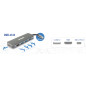 D-Link DUB-2333 Cablato USB tipo-C Grigio