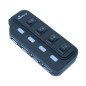MEDRANGE MRCS505 interface hub 5000 Mbit / s black MEDRANGE MRCS505 interface hub 5000 Mbit / s black