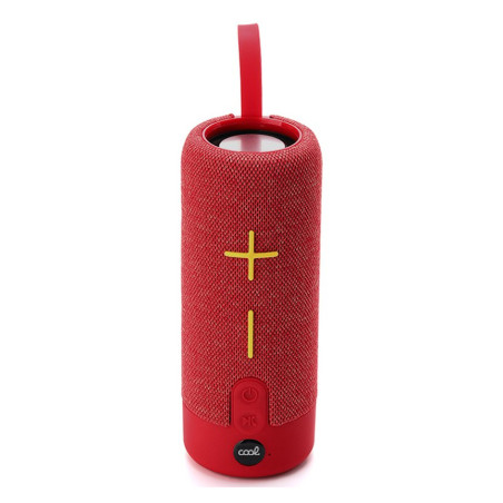 COOL Accesorios Bass Altoparlante da festa Menta, Rosso 10 W