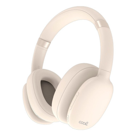 COOL Accesorios COOL Roller Auricolare Wireless A Padiglione Musica e Chiamate USB tipo-C Bluetooth Beige