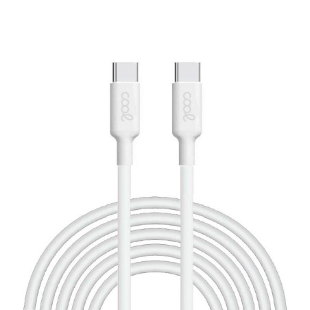 COOL Accesorios 8434847070162 cavo USB 3 m USB C Bianco