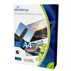 MediaRange MRINK101 carta fotografica A4 Bianco Opaco