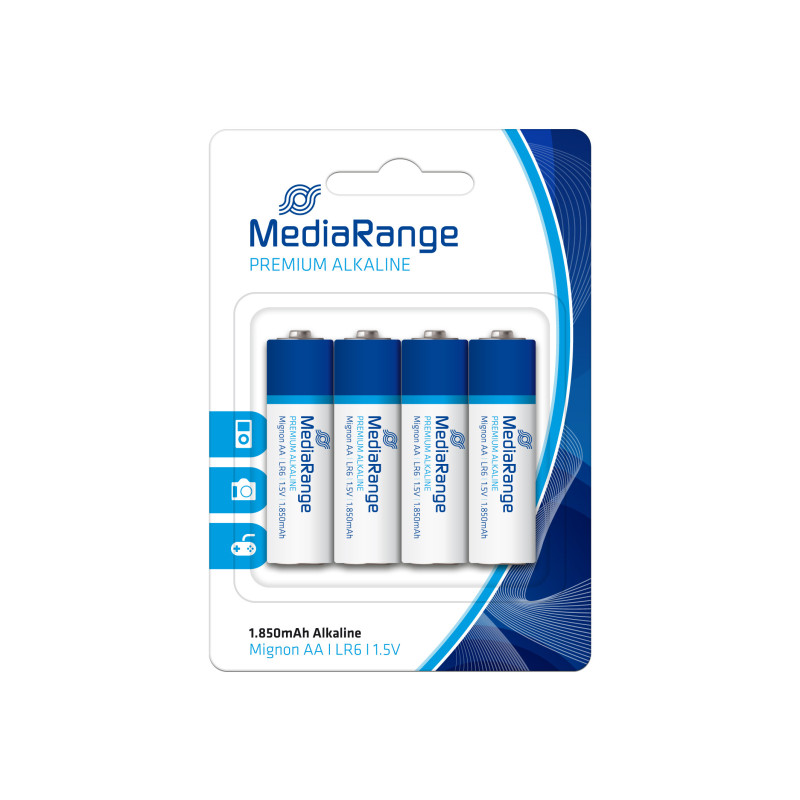MediaRange MRBAT104 batteria per uso domestico Batteria monouso Stilo AA Alcalino