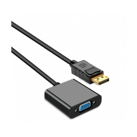 ADAPTADOR UNICO DISPLAYPORT A VGA M/H