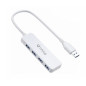 ADAPTADOR UNICO USB-A A 4 USB-A WHITE