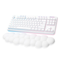 Logitech G 920-010685 tastiera Gaming RF senza fili + Bluetooth QWERTY Spagnolo Bianco