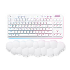 Logitech G 920-010685 tastiera Gaming RF senza fili + Bluetooth QWERTY Spagnolo Bianco