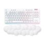 Logitech G 920-010685 tastiera Gaming RF senza fili + Bluetooth QWERTY Spagnolo Bianco
