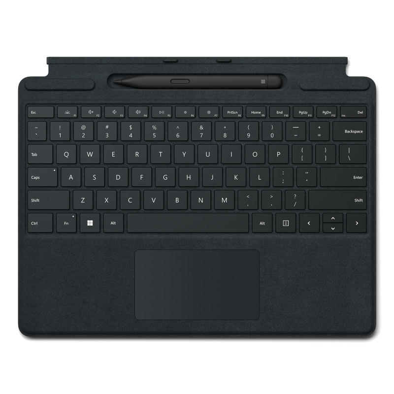 Microsoft Surface Pro Signature Keyboard w/ Slim Pen 2 Spagnolo Microsoft Cover port Nero Microsoft Surface Pro Signature Keyboard w/ Slim Pen 2 Spagnolo Microsoft Cover port Nero