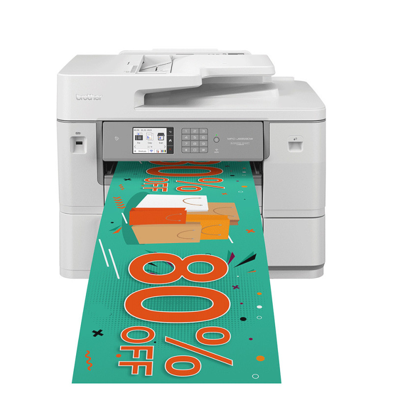 Brother MFC-J6959DW stampante multifunzione Ad inchiostro A3 1200 x 4800 DPI 30 ppm Wi-Fi Brother MFC-J6959DW stampante multifunzione Ad inchiostro A3 1200 x 4800 DPI 30 ppm Wi-Fi