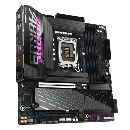 GIGABYTE B860M AORUS ELITE WIFI6E Scheda madre - CPU Intel Core Ultra, VRM a 12+1+2+1 fasi, fino a 9200MHz DDR5, 1xPCIe 5.0 +