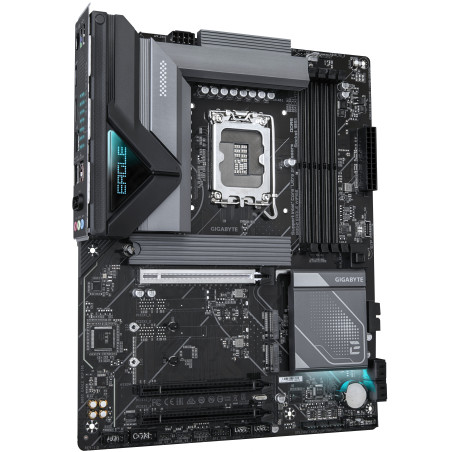 GIGABYTE B860 EAGLE WIFI6E Scheda madre - CPU Intel Core Ultra, VRM a 12+1+2+1 fasi, fino a 9066MHz DDR5, 1xPCIe 5.0 + 2xPCIe