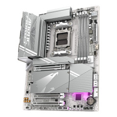 GIGABYTE X870 AORUS ELITE WIFI7 ICE Scheda Madre - Supporta CPU AMD Ryzen 9000, 16+2+2 fasi VRM digitale, fino a 8200MHz DDR5