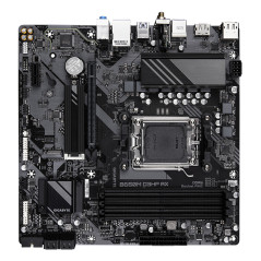 GIGABYTE B650M D3HP AX Scheda madre - AMD Ryzen serie 9000, VRM a 5+2+2 fasi, fino a 8000 MHz DDR5 (OC), 2xPCIe 4.0 M.2, WIFI