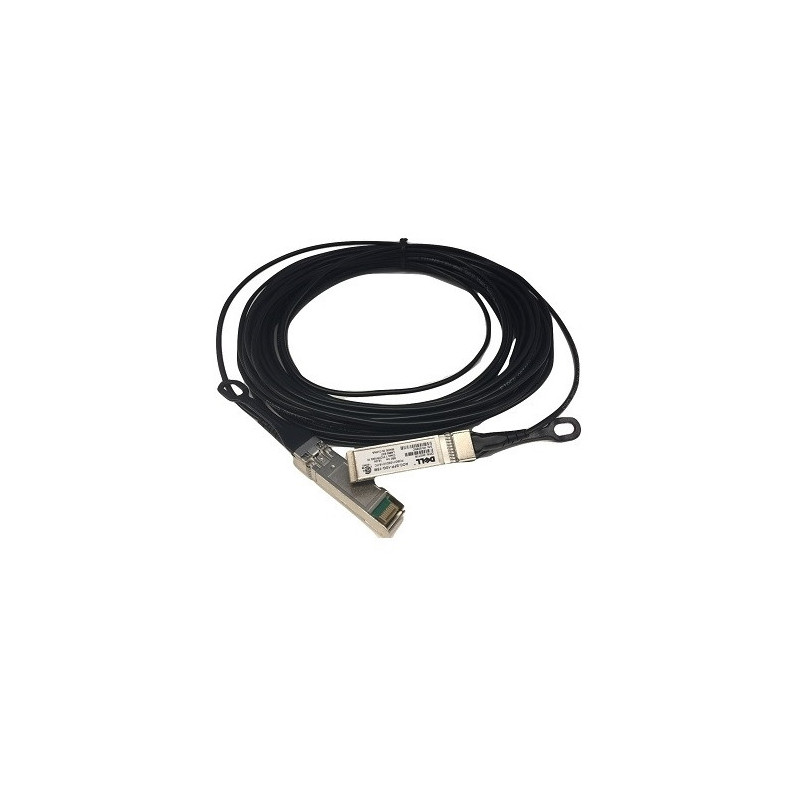 DELL 470-ABMD cavo InfiniBand e in fibra ottica 15 m SFP+ Nero DELL 470-ABMD cavo InfiniBand e in fibra ottica 15 m SFP+ Nero
