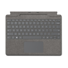 Microsoft Surface Pro Signature Keyboard QWERTY Spagnolo Microsoft Cover port Platino