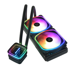 Enermax ELC-AQFA240-SQA sistema di raffreddamento per computer Processore Kit di raffreddamento a liquido 12 cm Nero 1 pz