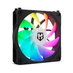 NOX Hummer EASY LINK Case per computer Raffreddatore d'aria 12 cm Nero 3 pz