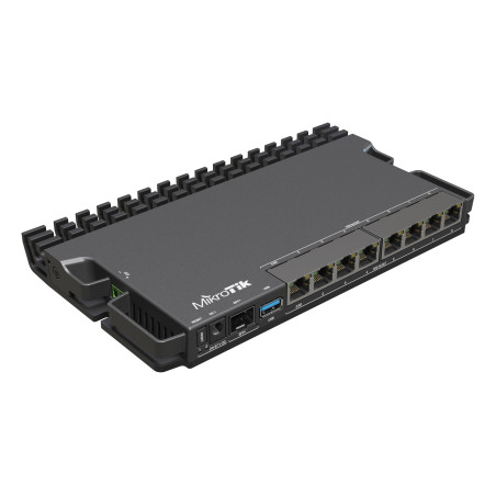 Mikrotik RB5009UG+S+IN router cablato 2.5 Gigabit Ethernet Nero