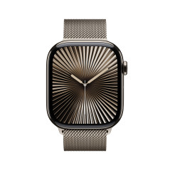 Apple Watch Series 10 Serie 10 GPS + Cellular 46mm Cassa in Titanio con Loop in maglia milanese - S/M