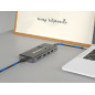 Conceptronic DONN15G replicatore di porte e docking station per laptop Cablato USB 3.2 Gen 1 (3.1 Gen 1) Type-C Grigio Conceptronic DONN15G replicatore di porte e docking station per laptop Cablato USB 3.2 Gen 1 (3.1 Gen 1) Type-C Grigio