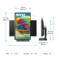 BenQ PD2705U Monitor PC 68,6 cm (27") 3840 x 2160 Pixel 4K Ultra HD LED Nero BenQ PD2705U Monitor PC 68,6 cm (27") 3840 x 2160 Pixel 4K Ultra HD LED Nero
