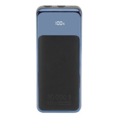 Rivacase VA1080 batteria portatile Polimeri di litio (LiPo) 30000 mAh Nero, Blu