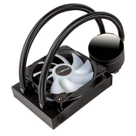 UNYKAch AquaStorm 120 Processore Raffreddatore di liquidi tutto in uno 12 cm Nero 1 pz