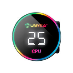 UNYKAch AquaStorm 120 Processore Raffreddatore di liquidi tutto in uno 12 cm Nero 1 pz