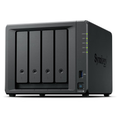 Synology DiskStation DS925+ server NAS e di archiviazione Ryzen Embedded V1500B 4 GB DDR4 0 TB Nero
